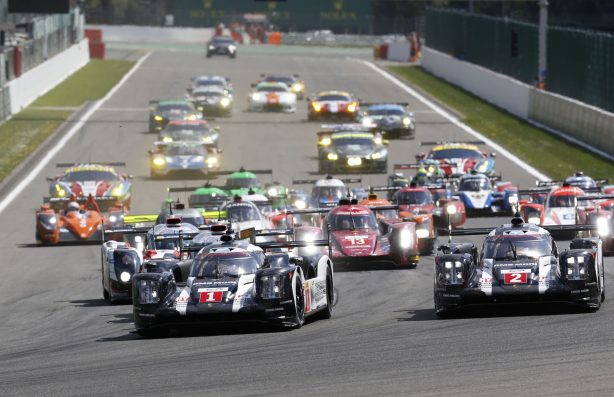 Porsche 919 Hybrid, Porsche Team 1: Timo Bernhard, Brendon Hartley, Mark Webber, Porsche Team 2: Romain Dumas, Neel Jani, Marc Lieb