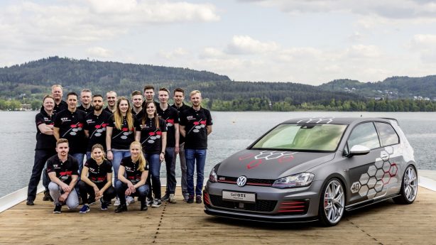 one-off volkswagen golf gti heartbeat